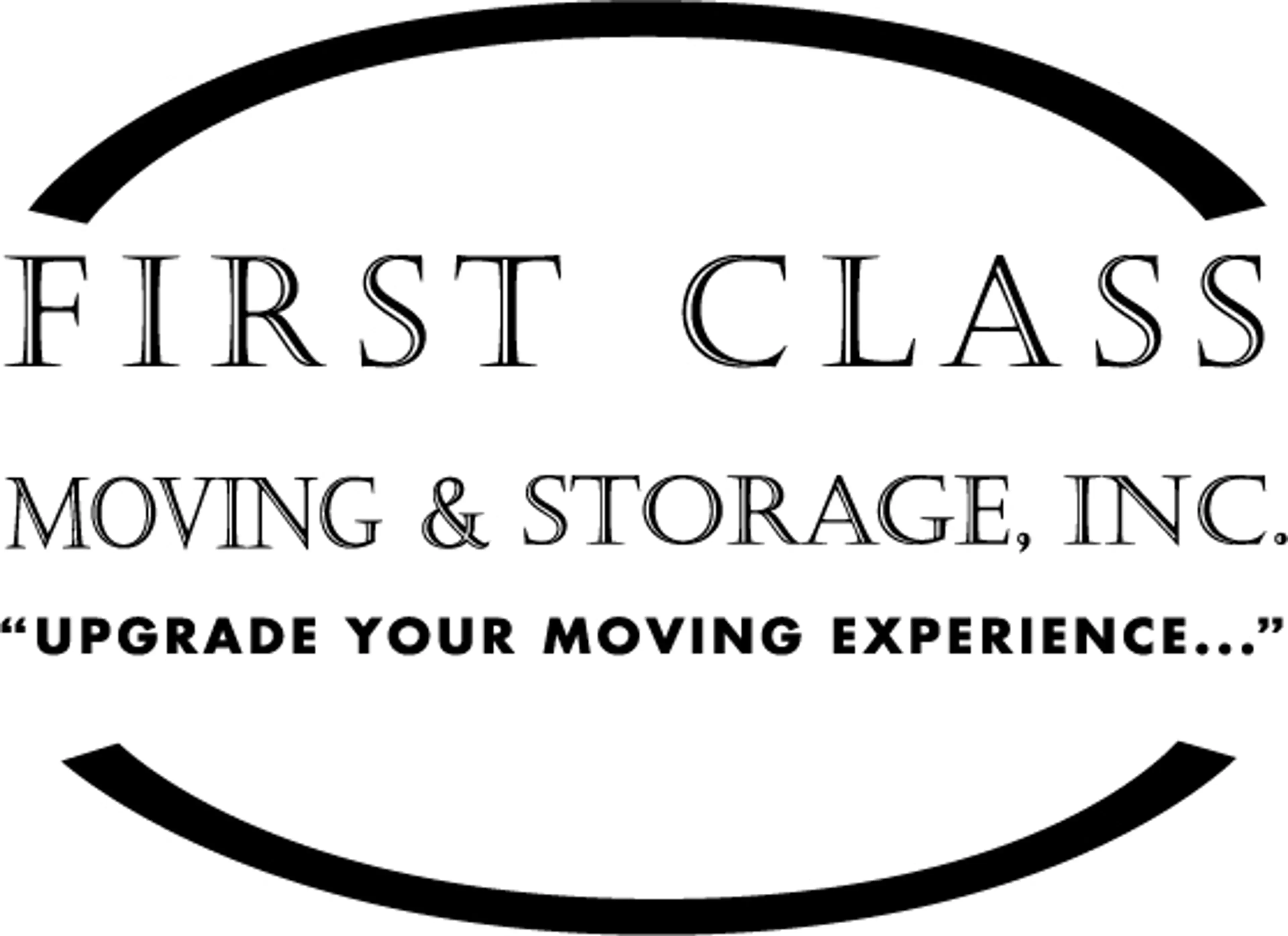 First Class Moving & Storage, Inc. logo