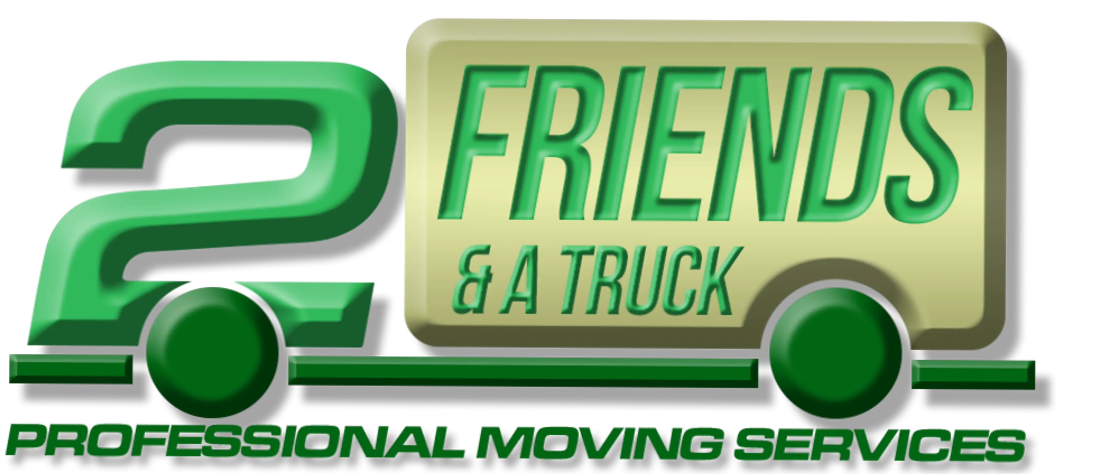 2 Friends and a Truck Moving Company logo