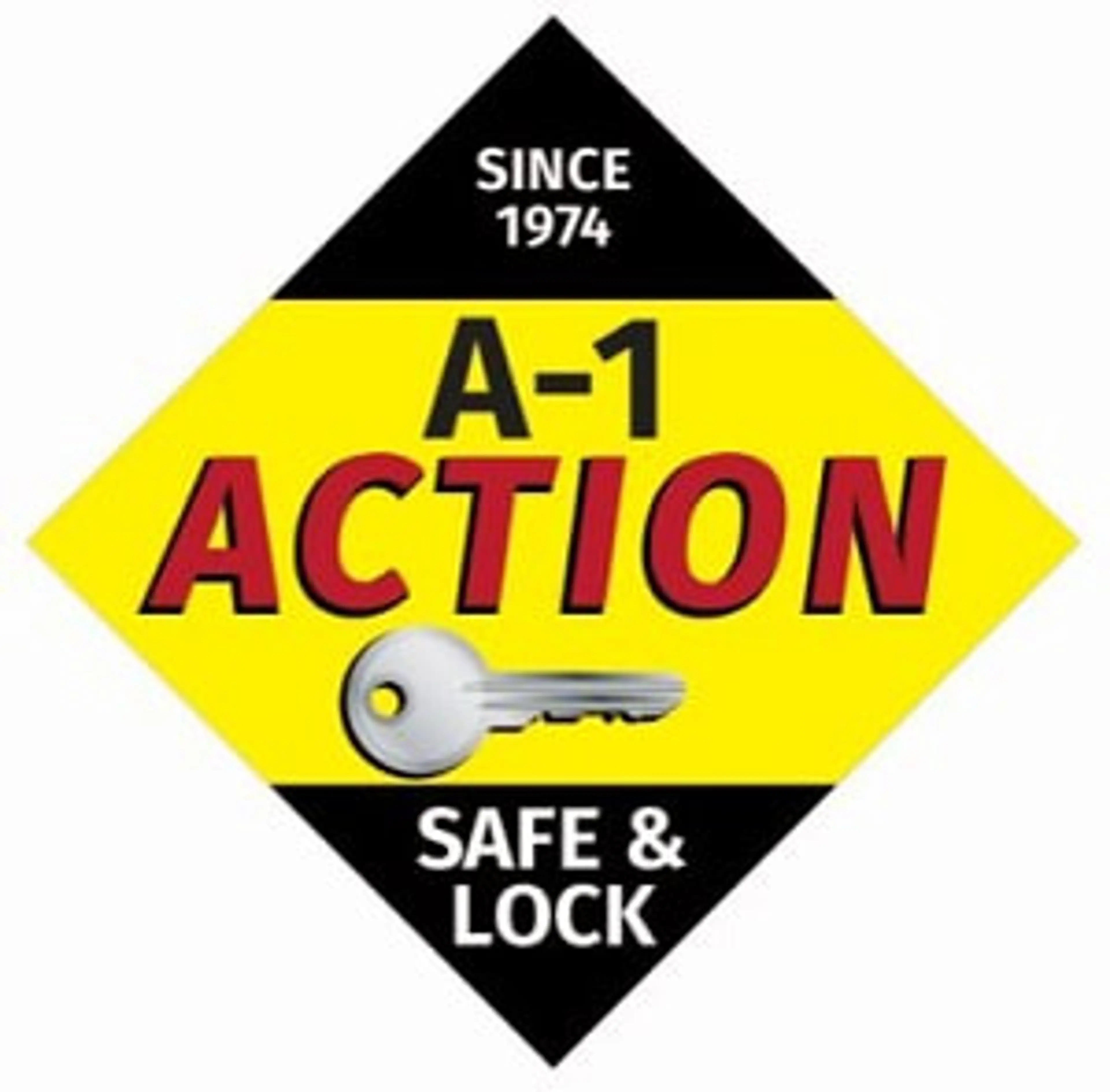 A-1 Action Safe & Lock logo