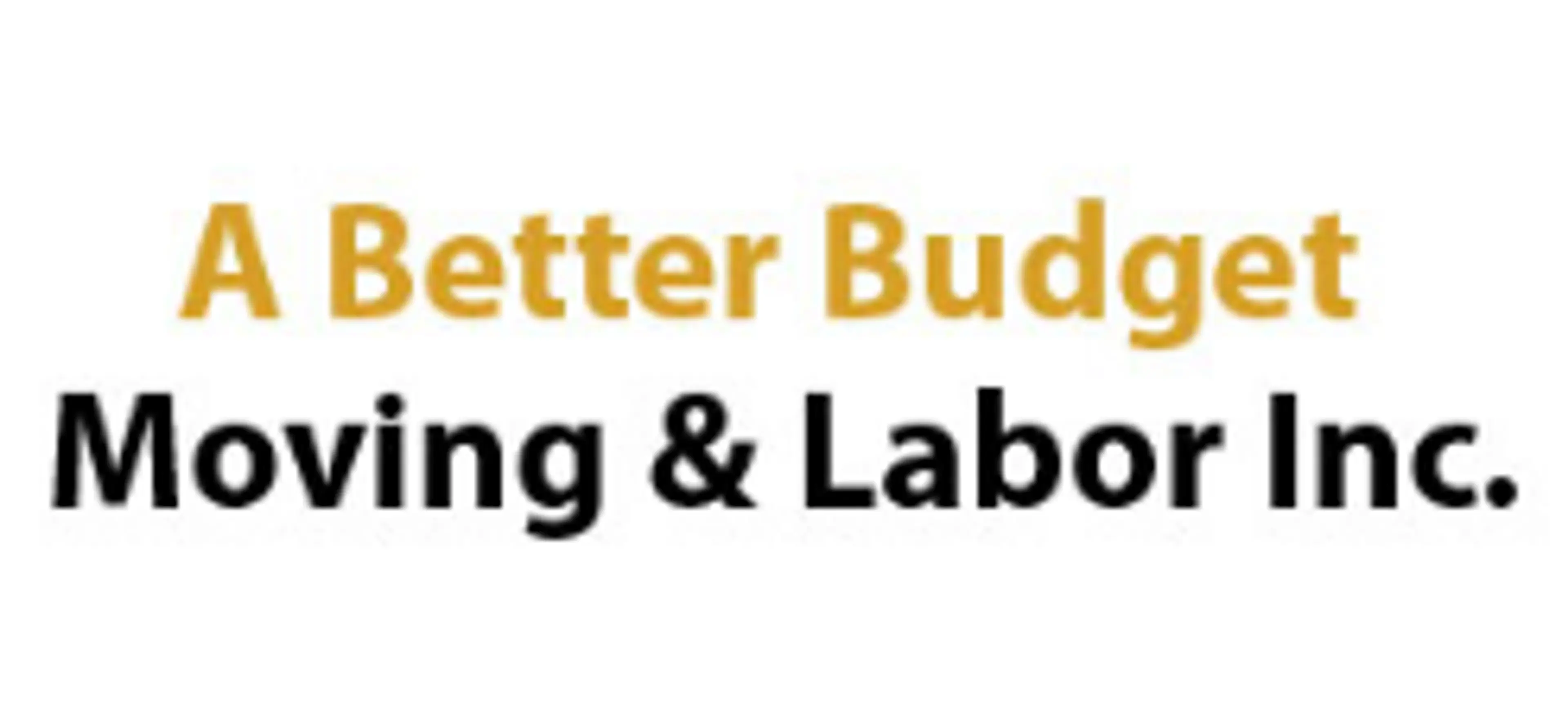 A Better Budget Moving Inc. logo