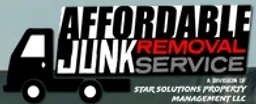 Affordable Junk Removal Service Logo