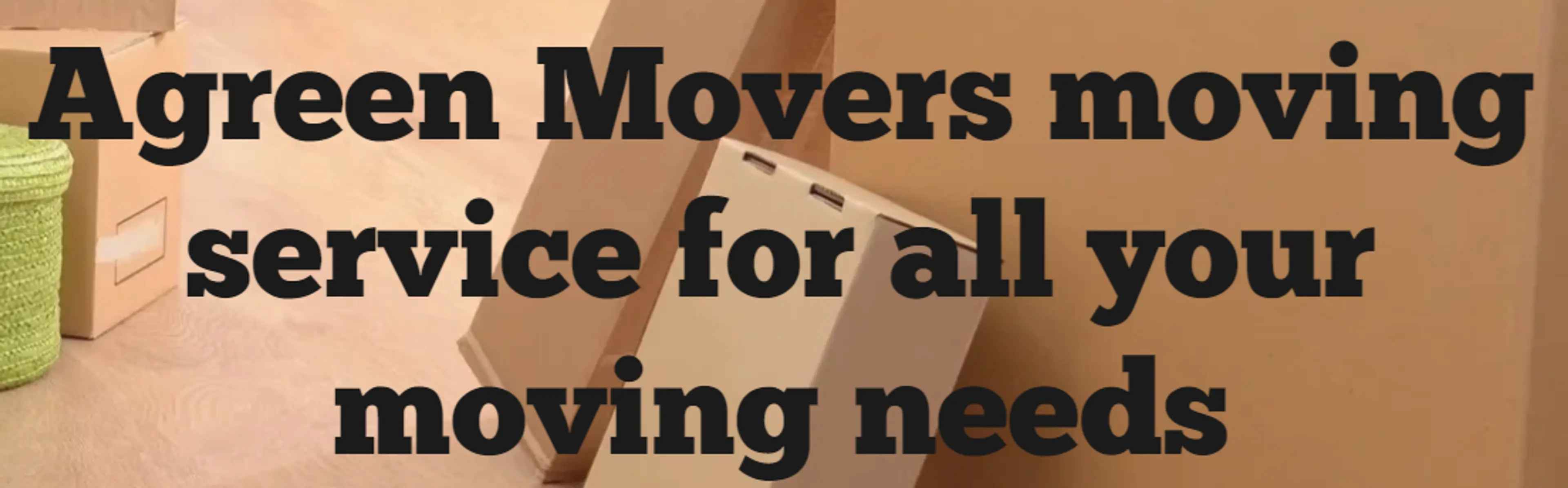 Agreen movers logo