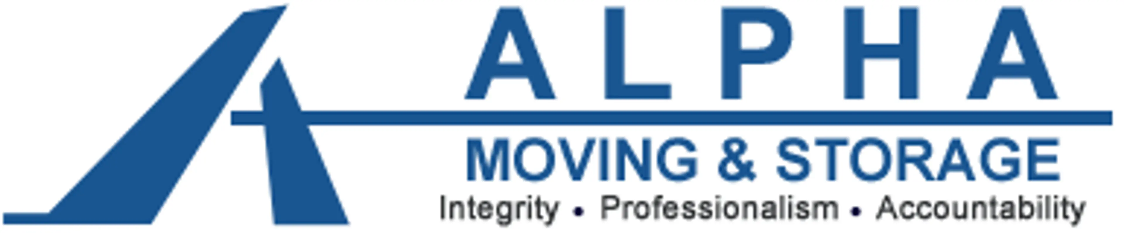 Alpha Moving & Storage logo