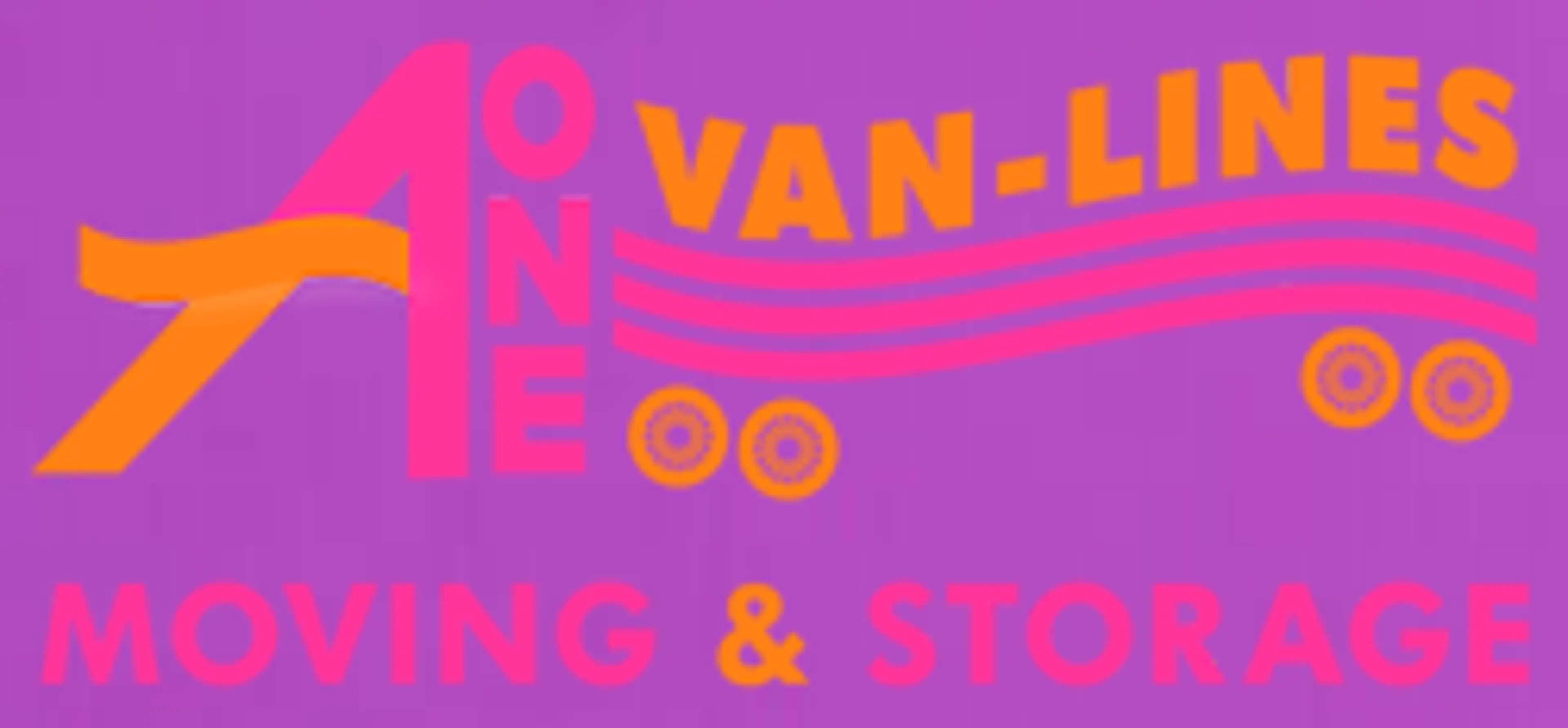 A One Van Lines logo