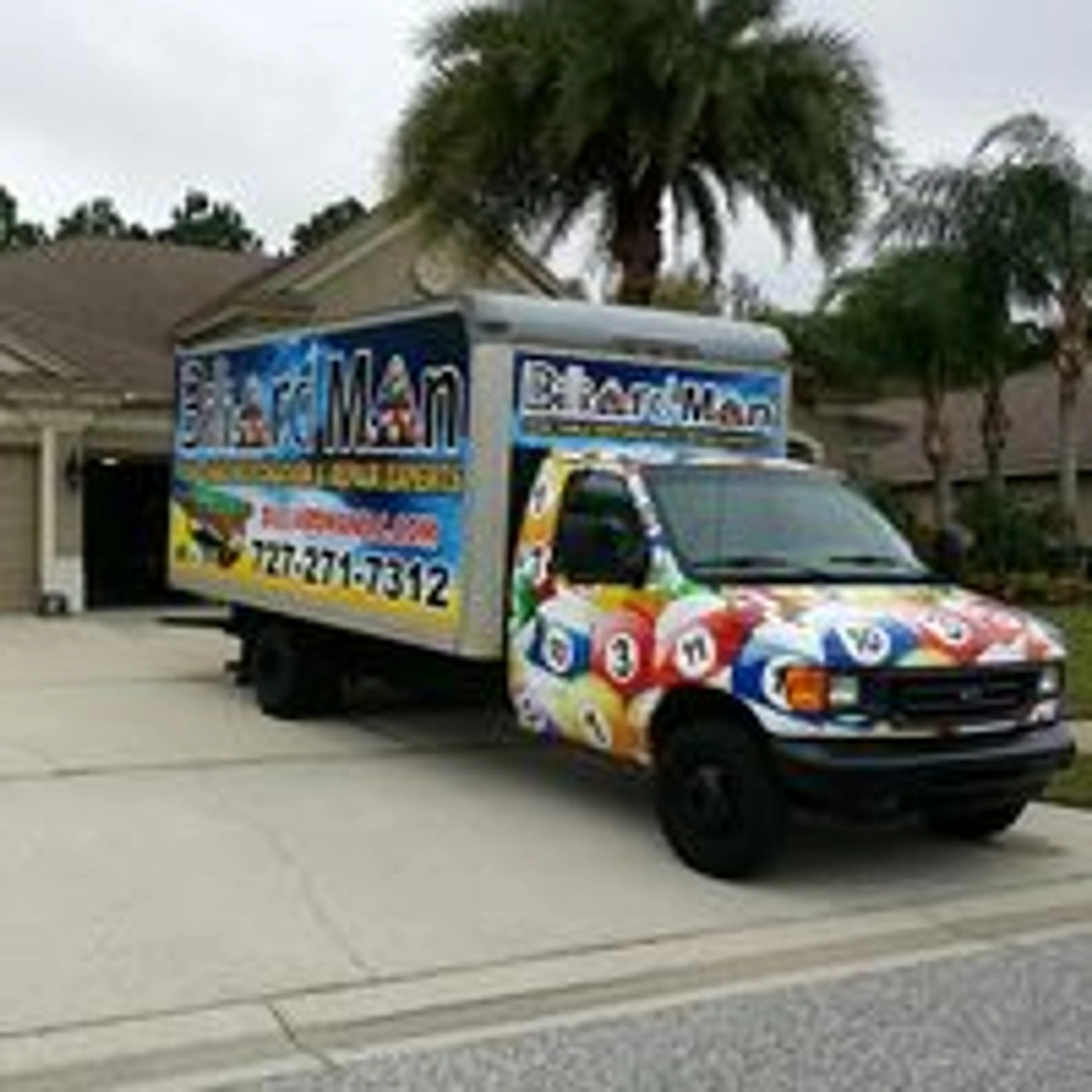 Billiard Man - Tampa Bay Pool Table Move Service and Repair logo