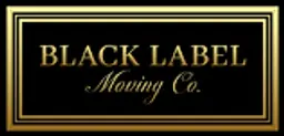 Black label moving co. Logo