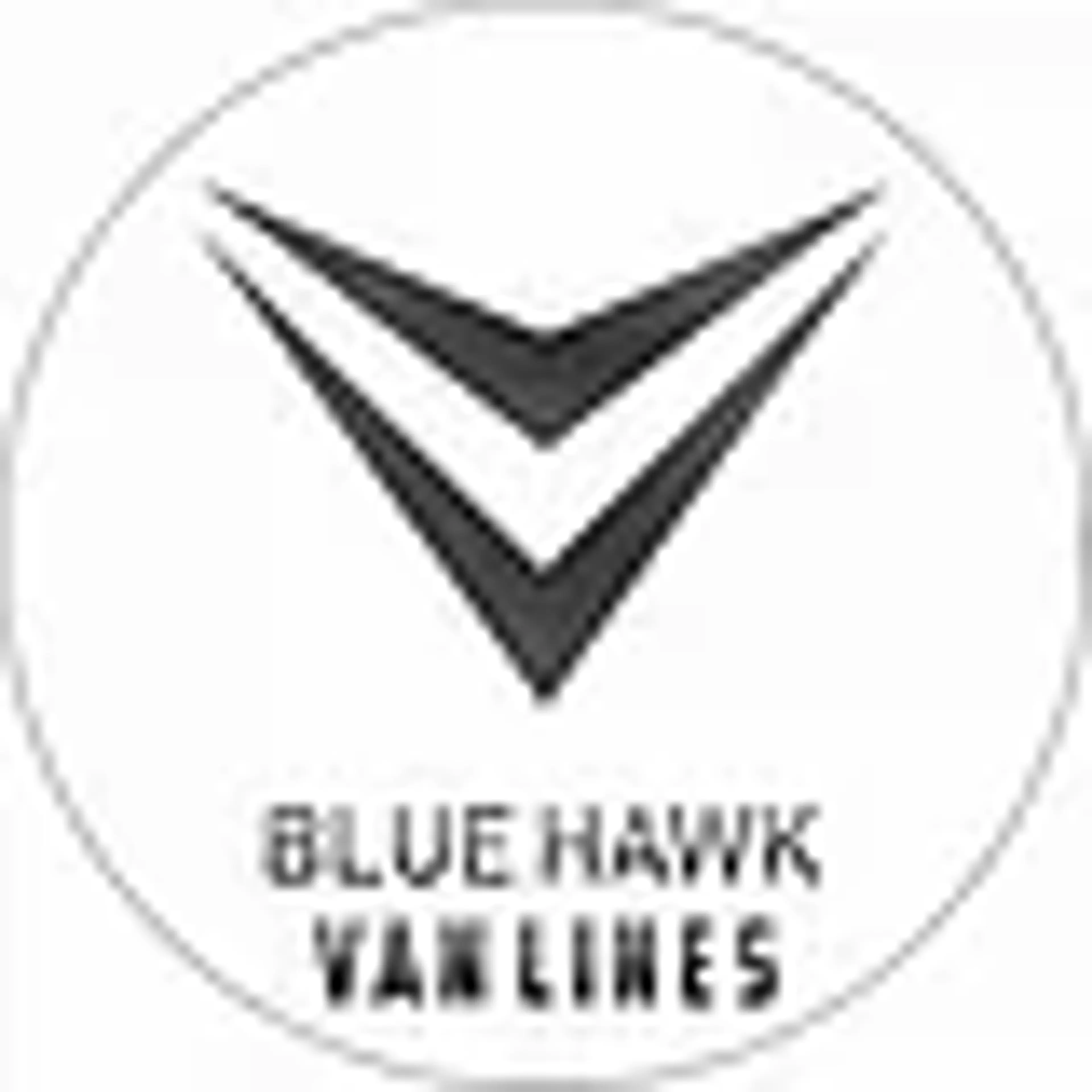 Blue hawk van lines logo