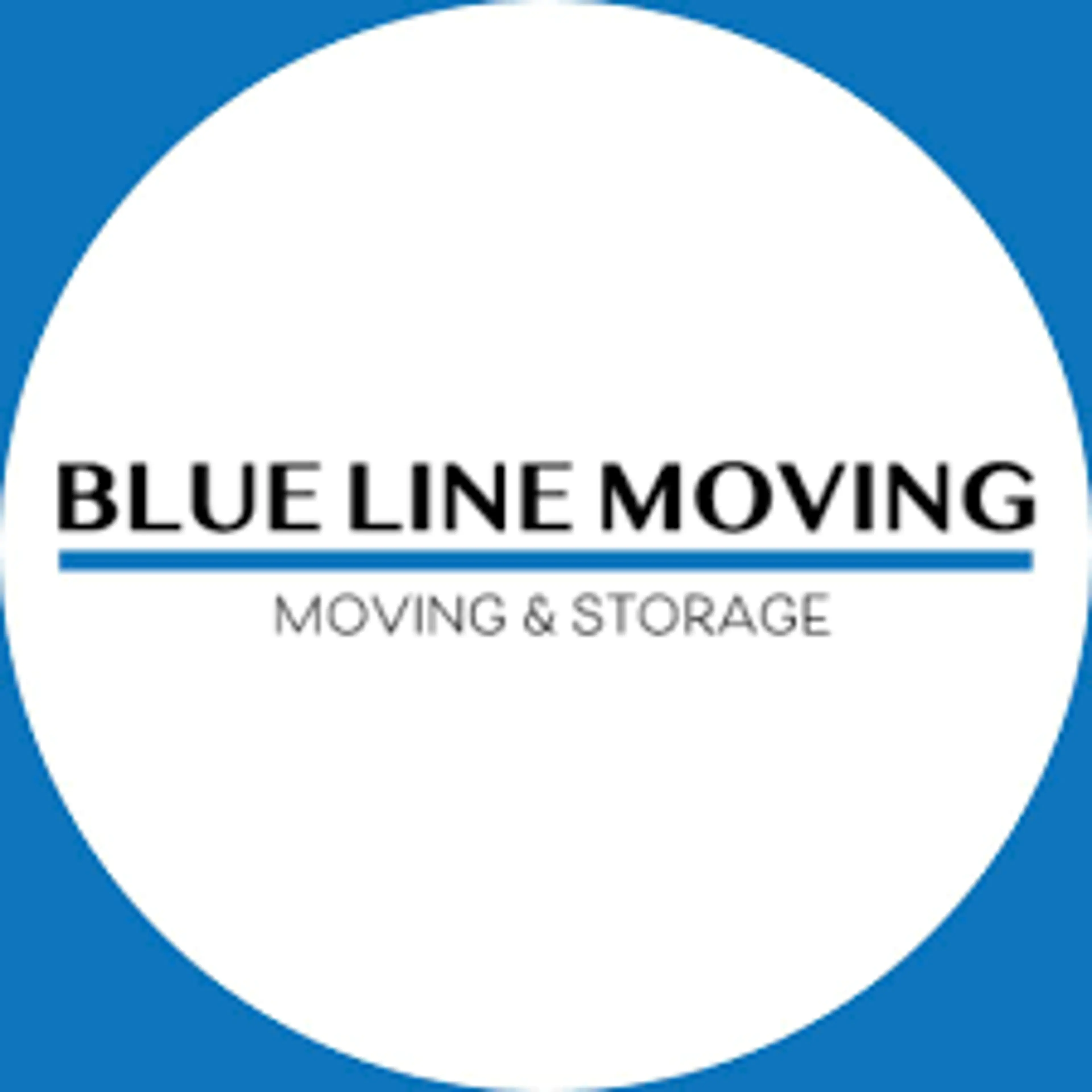 Blue Line Moving logo