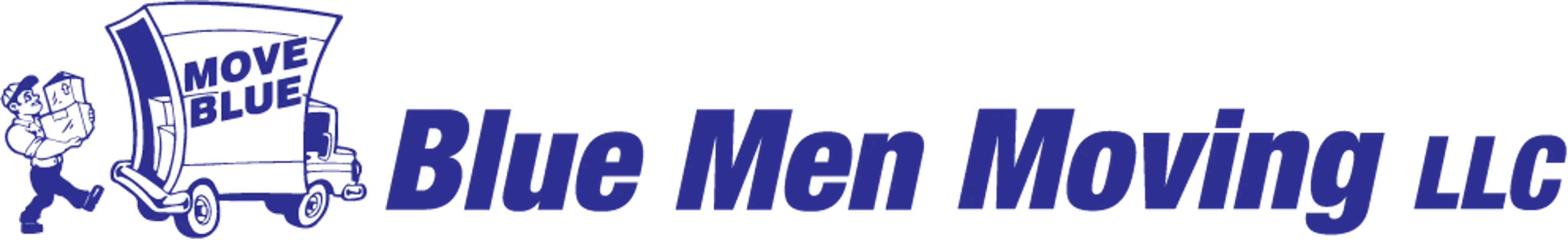 Blue Men Moving LLC Logo