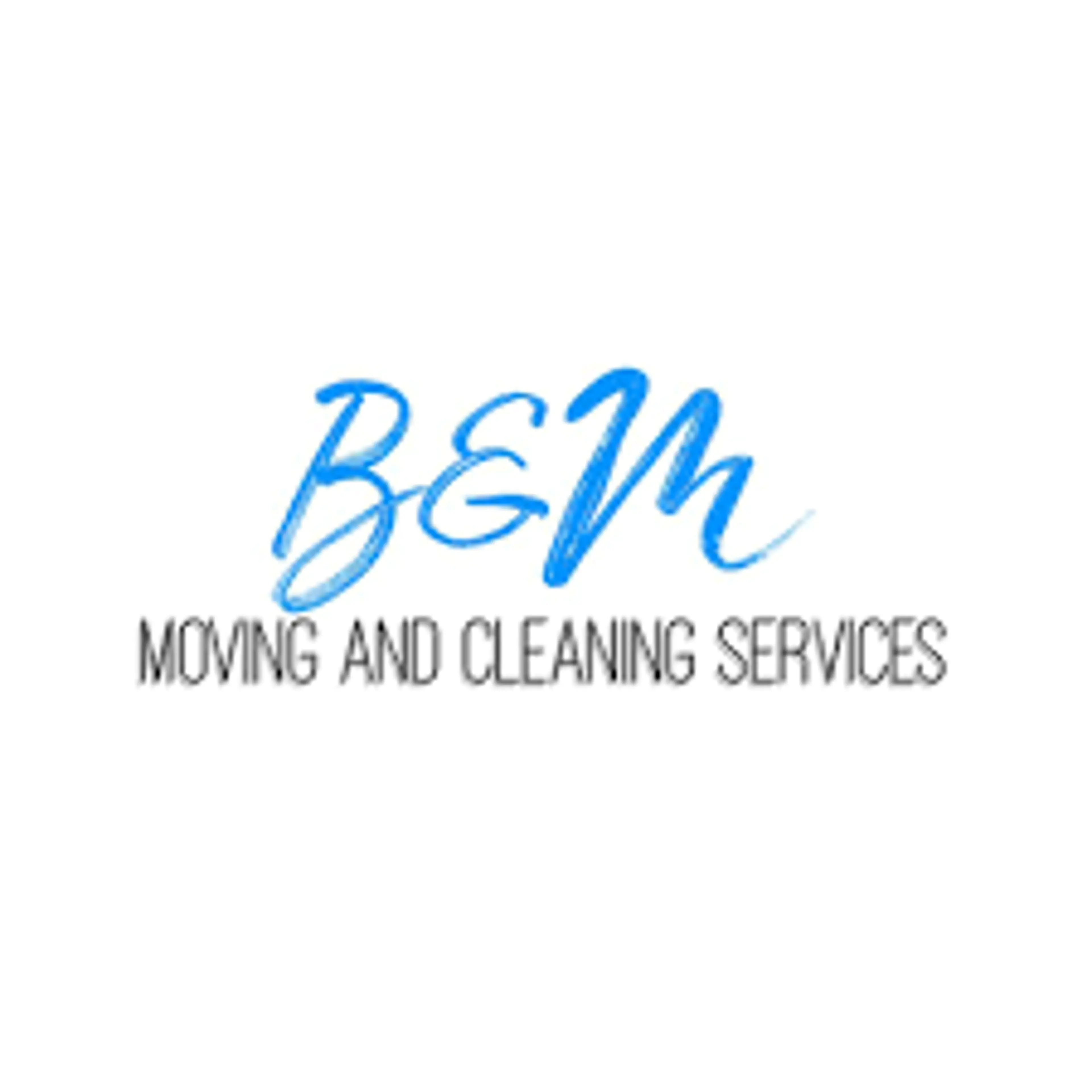 B & M Moving and Cleaning Services logo