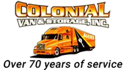 Colonial Van and Storage Logo