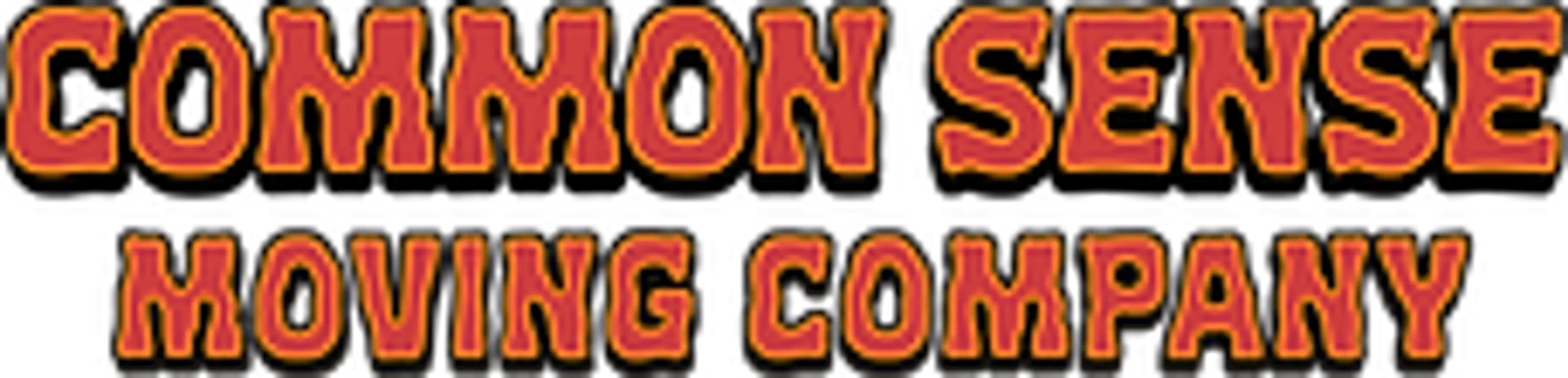 Common Sense Moving Company logo