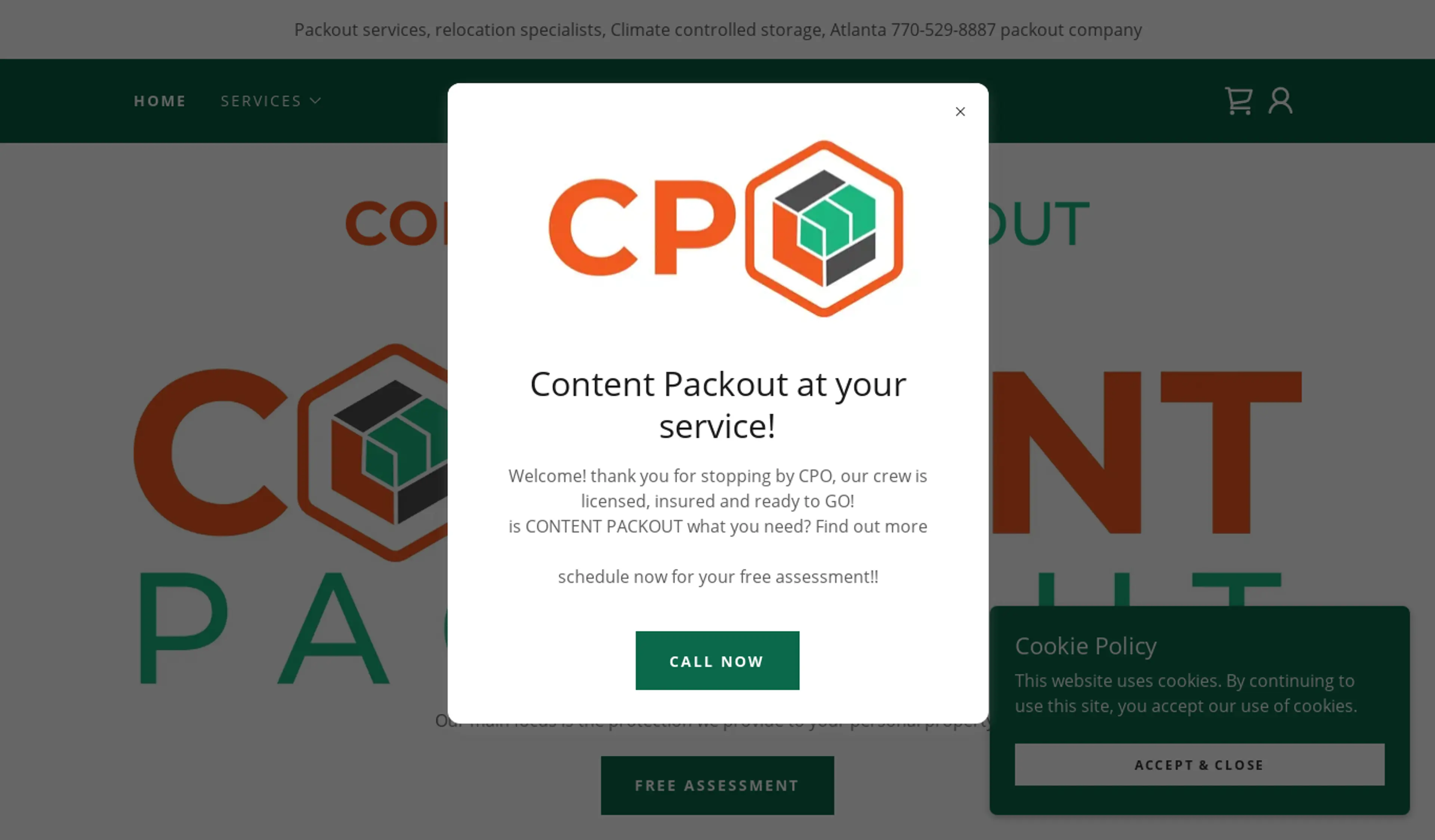 Content Packout logo