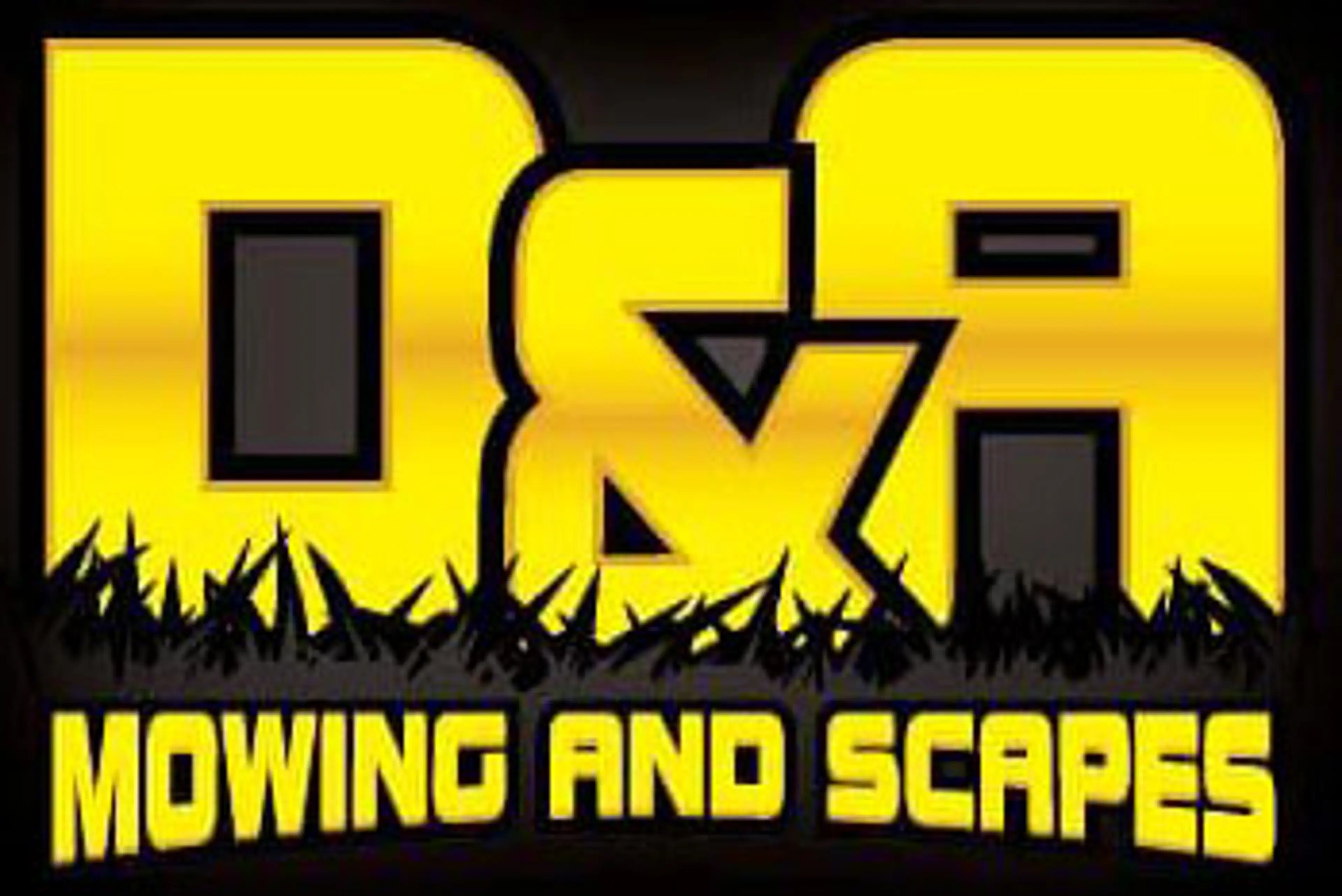 D&A mowing and scapes logo