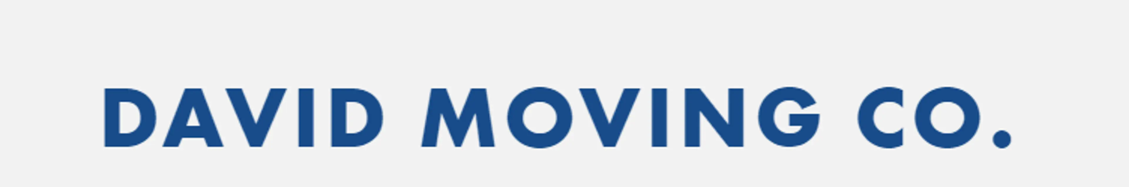 David Moving Company logo