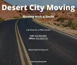 Desert City Moving Logo