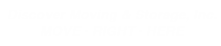 Discover Moving & Storage, Inc. Logo