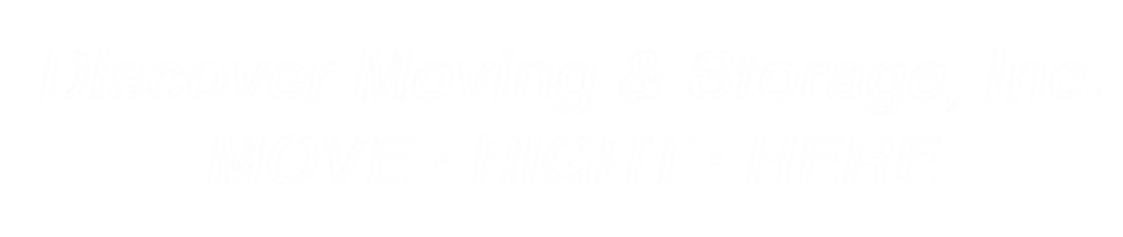 Discover Moving & Storage, Inc. logo