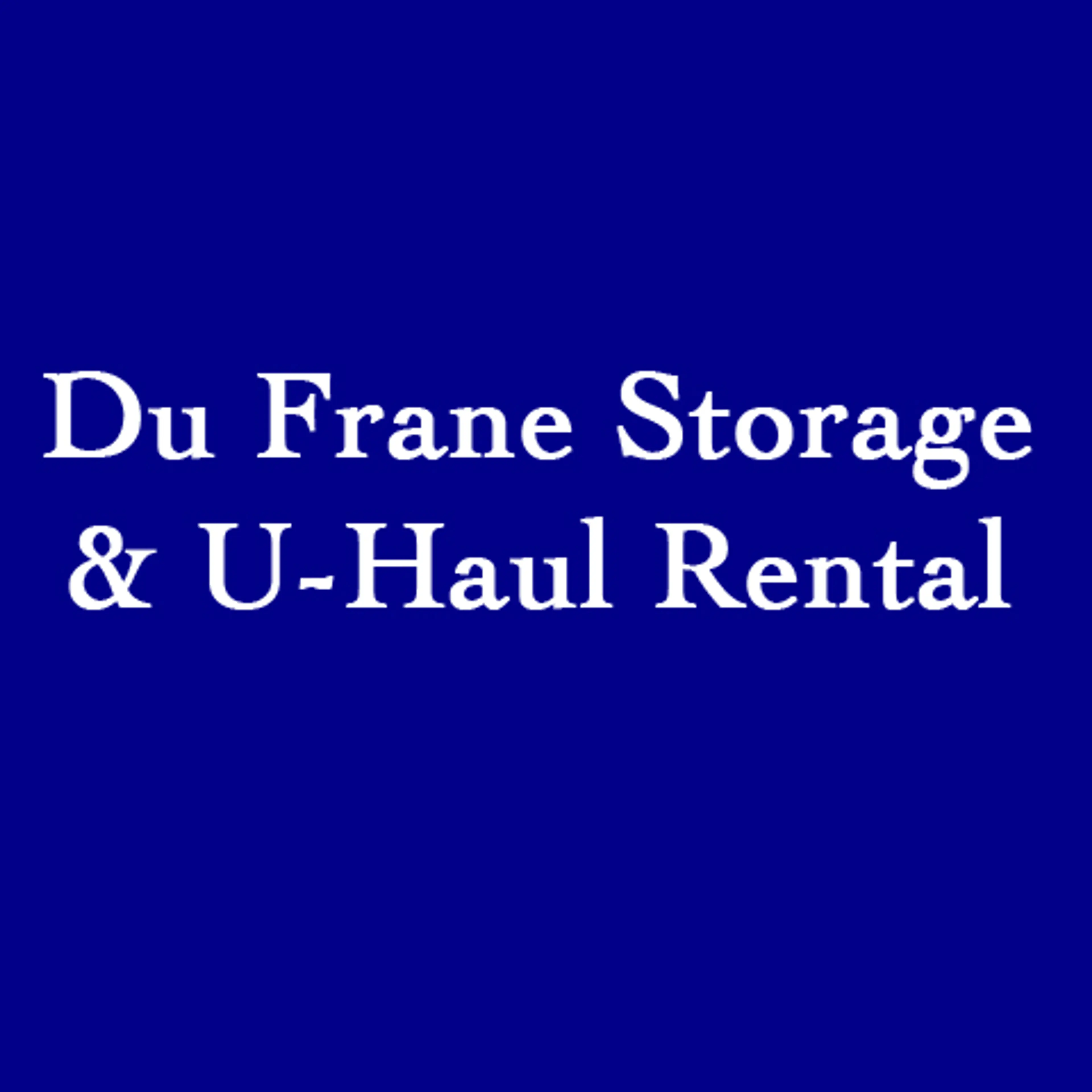 Du Frane Storage & U-Haul Rental logo