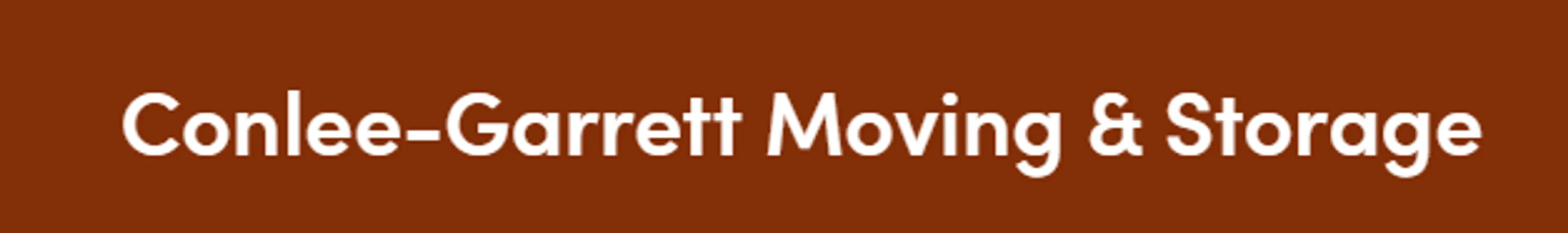 Conlee-Garrett Moving & Storage logo