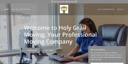 Holy Grail Moving Logo