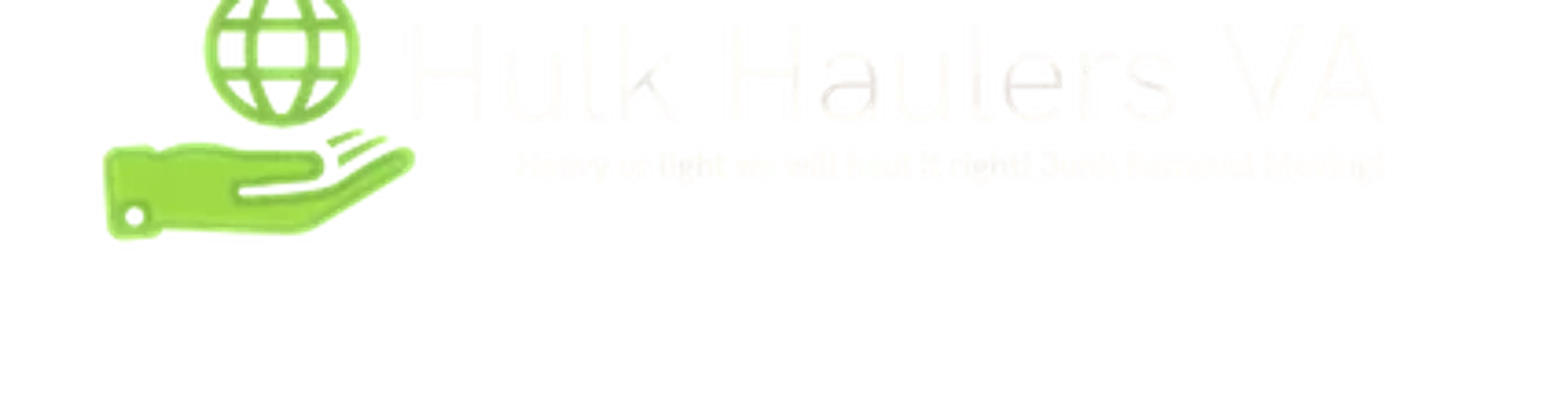 Hulk Haulers VA Movers & Junk Removal logo