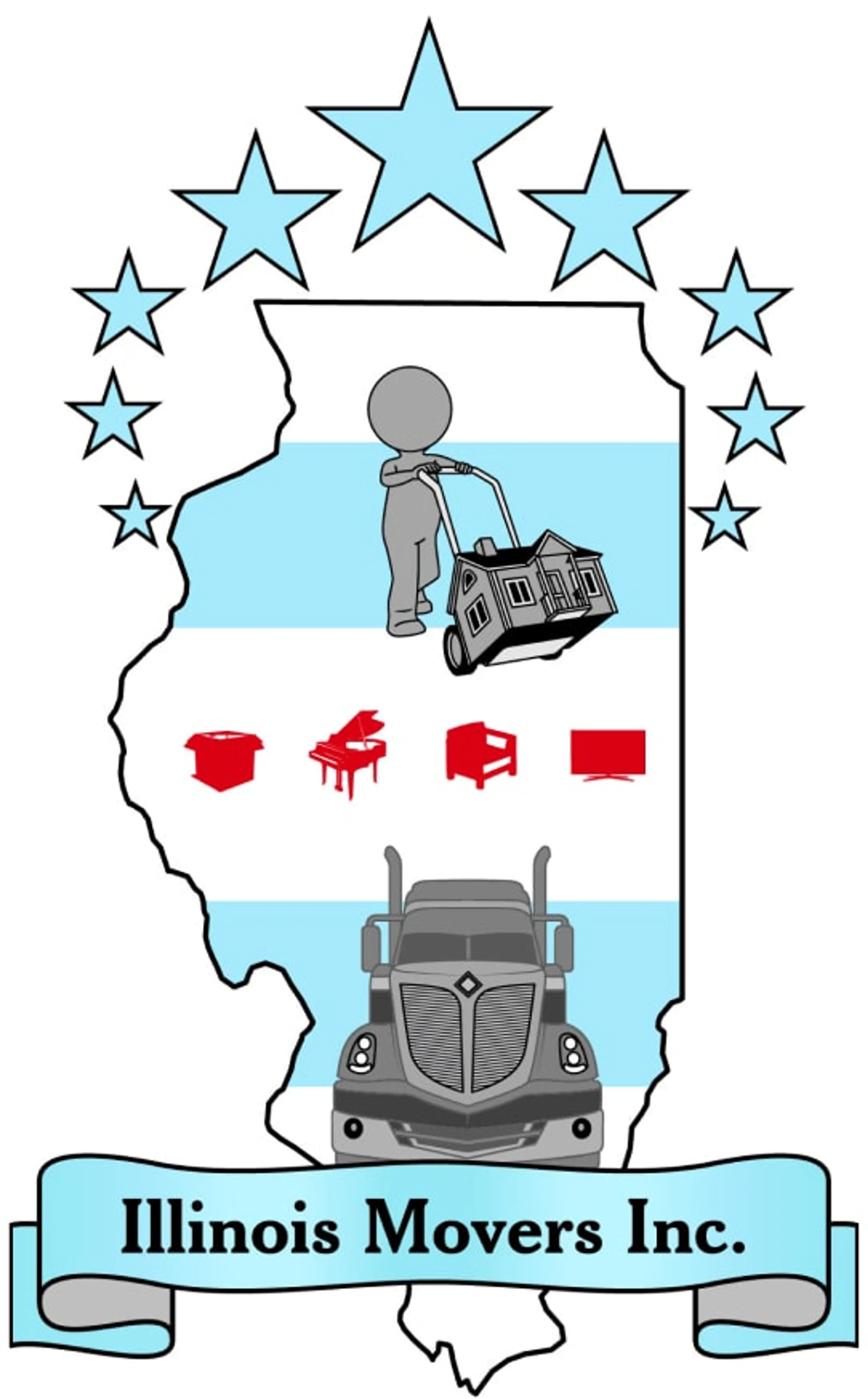 Illinois Movers Inc. logo