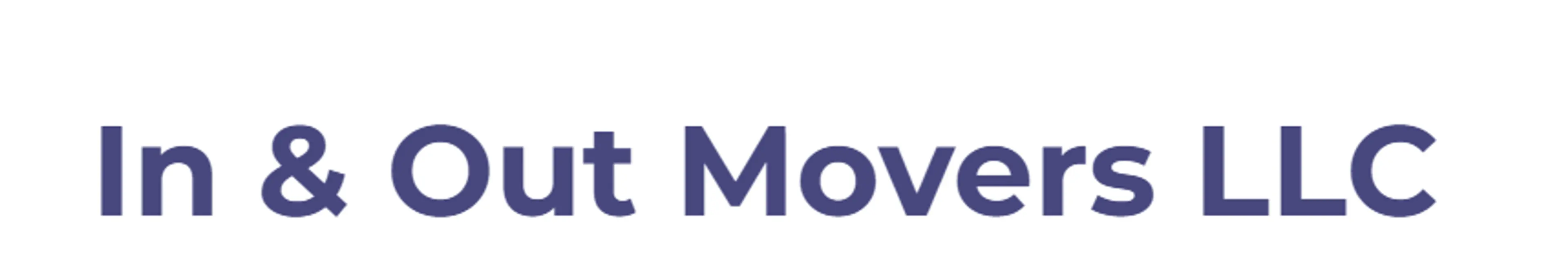 In & Out Movers LLC logo