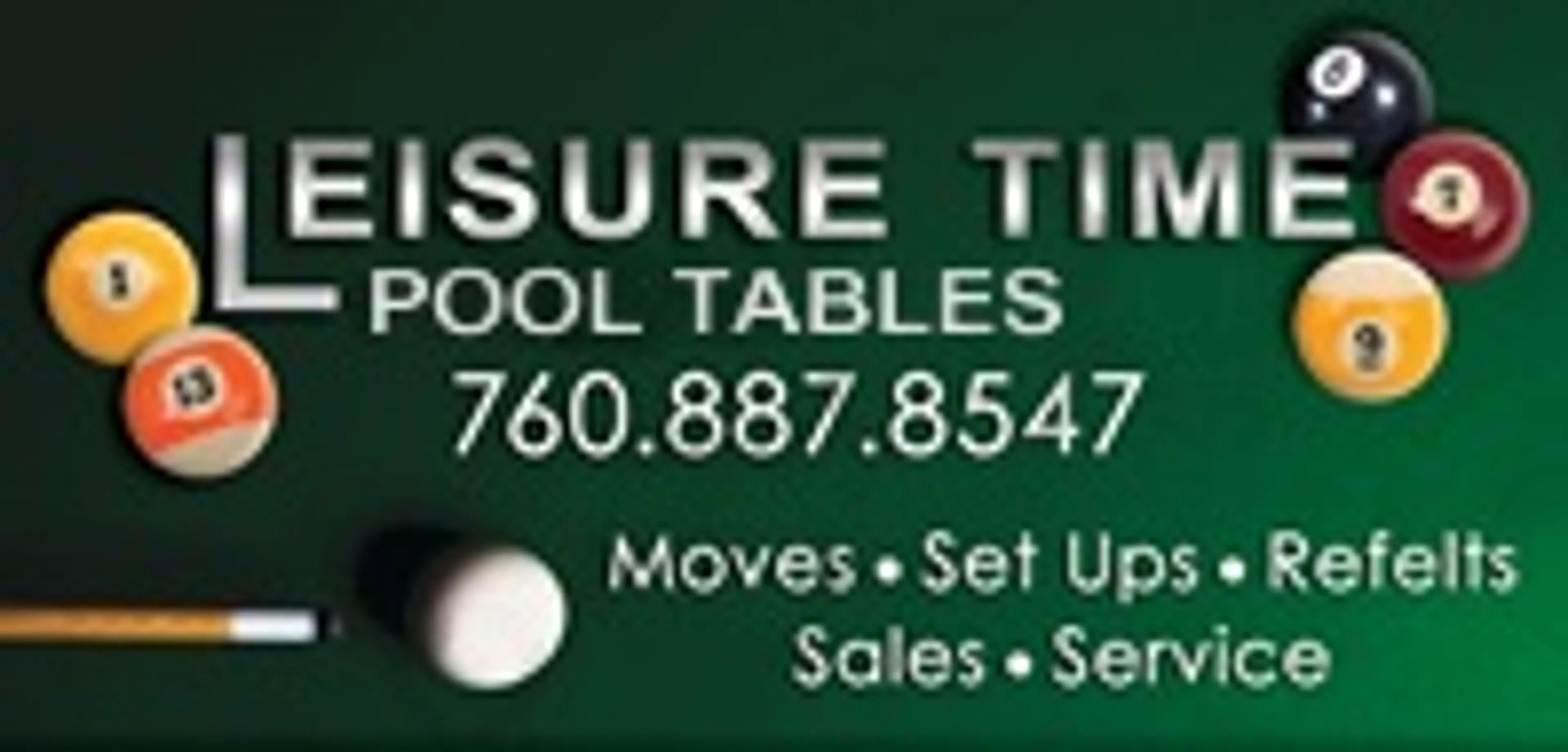 Leisure Time Pool Tables logo