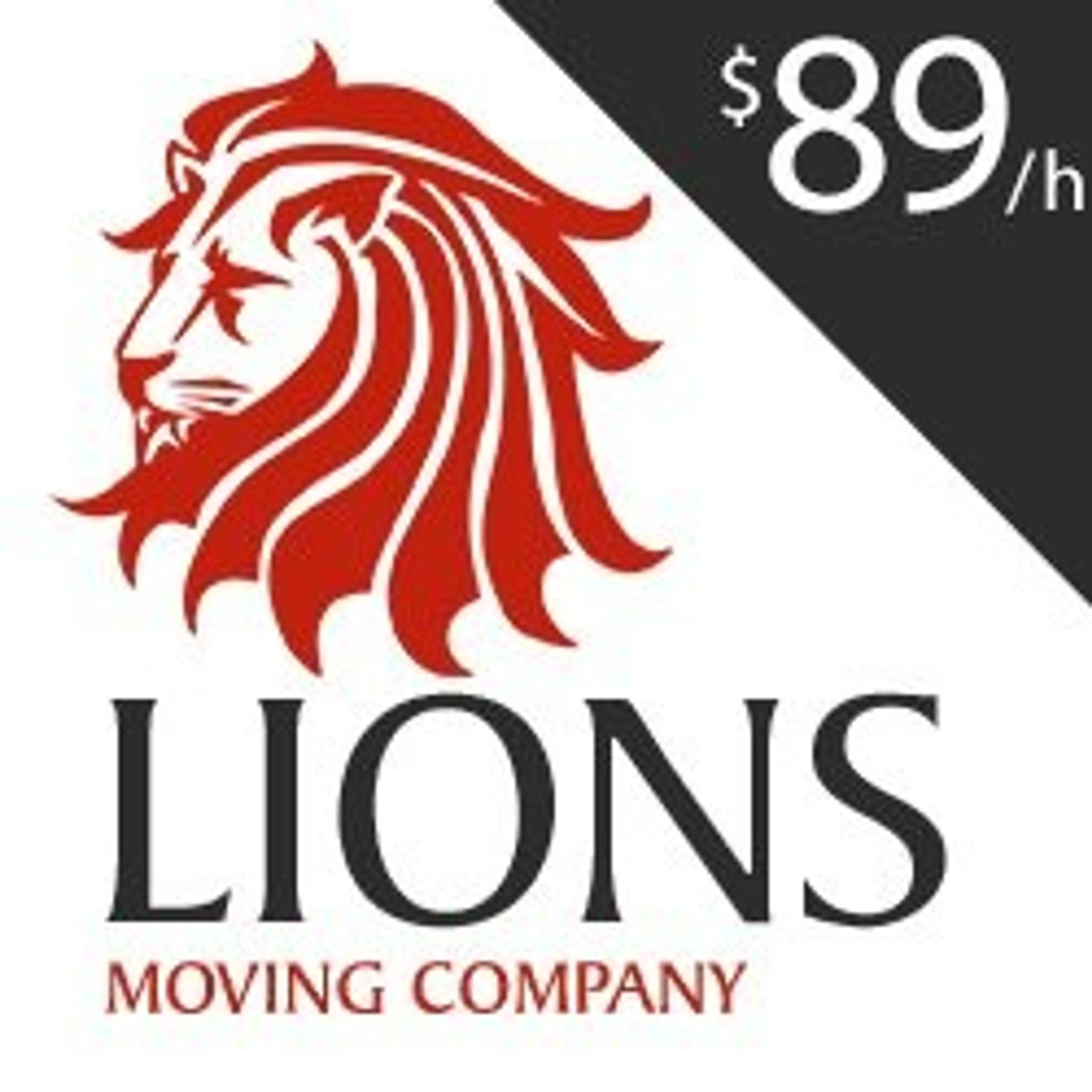 Lions Moving Company logo