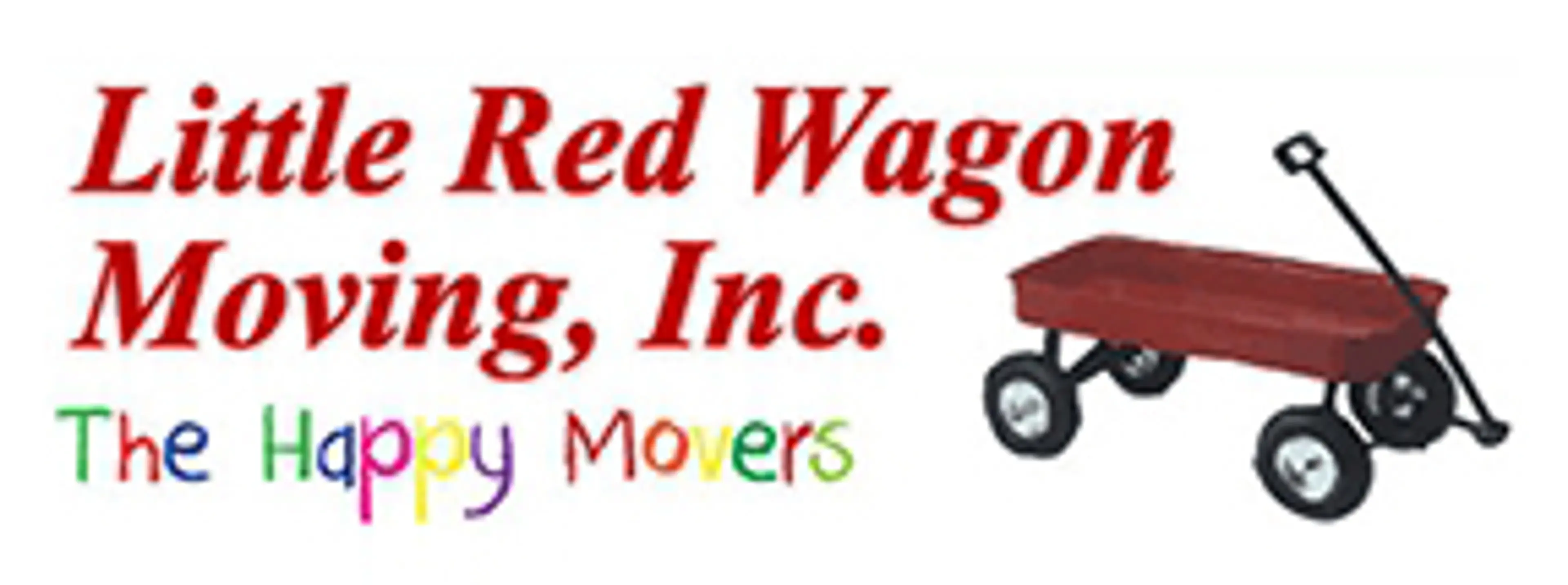 Little Red Wagon Moving logo