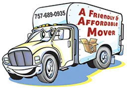 A Friendly & Affordable Mover Logo