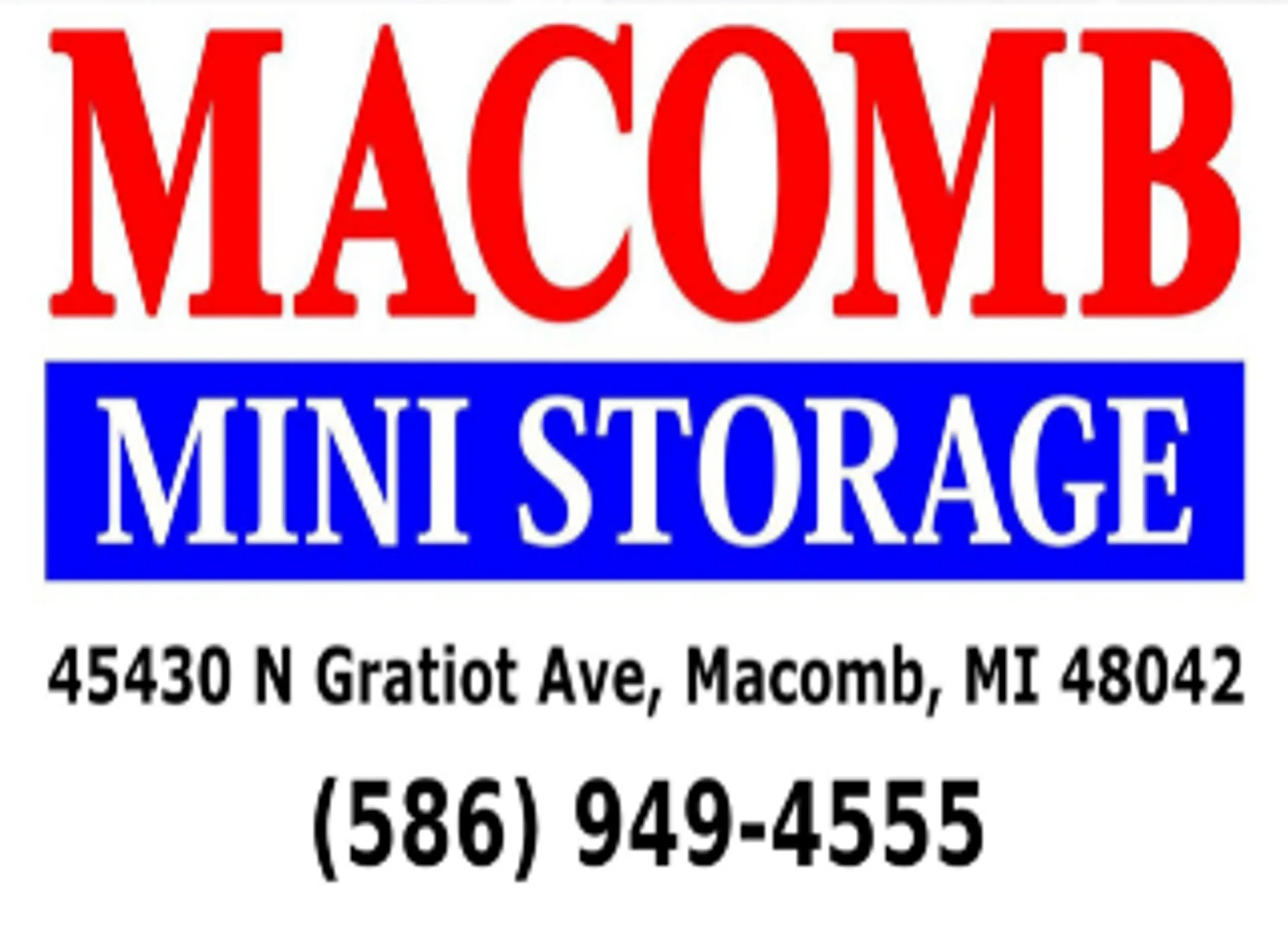 Macomb Storage 23 Mile & U-Haul logo