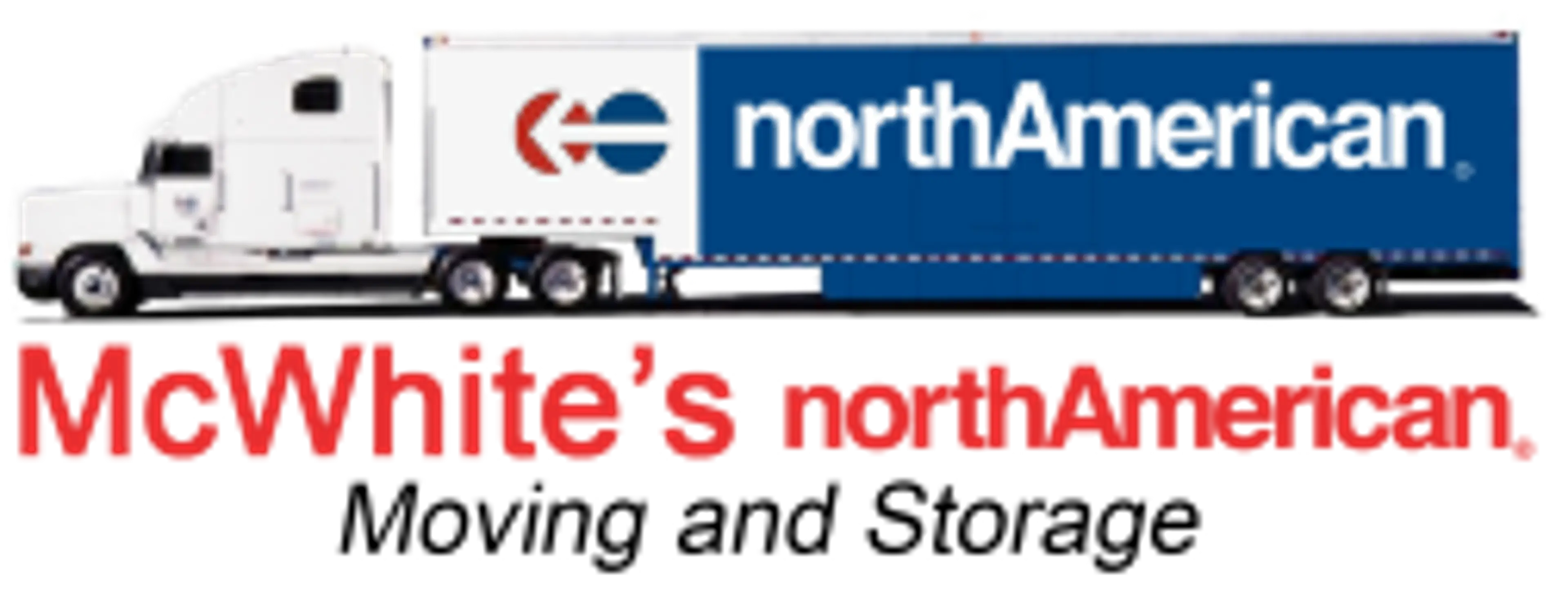 McWhite's North American Moving and Storage logo