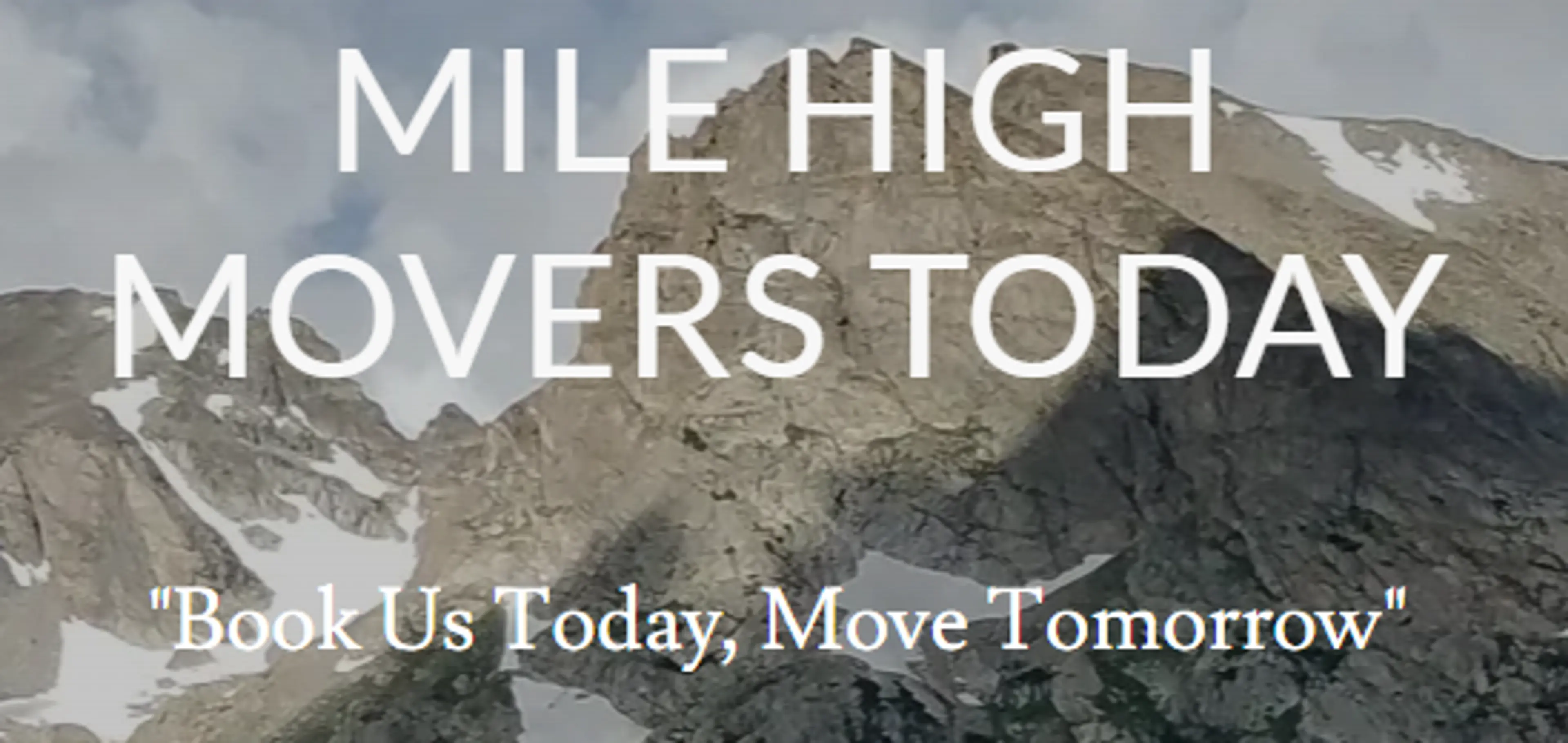 Mile High Movers Today logo