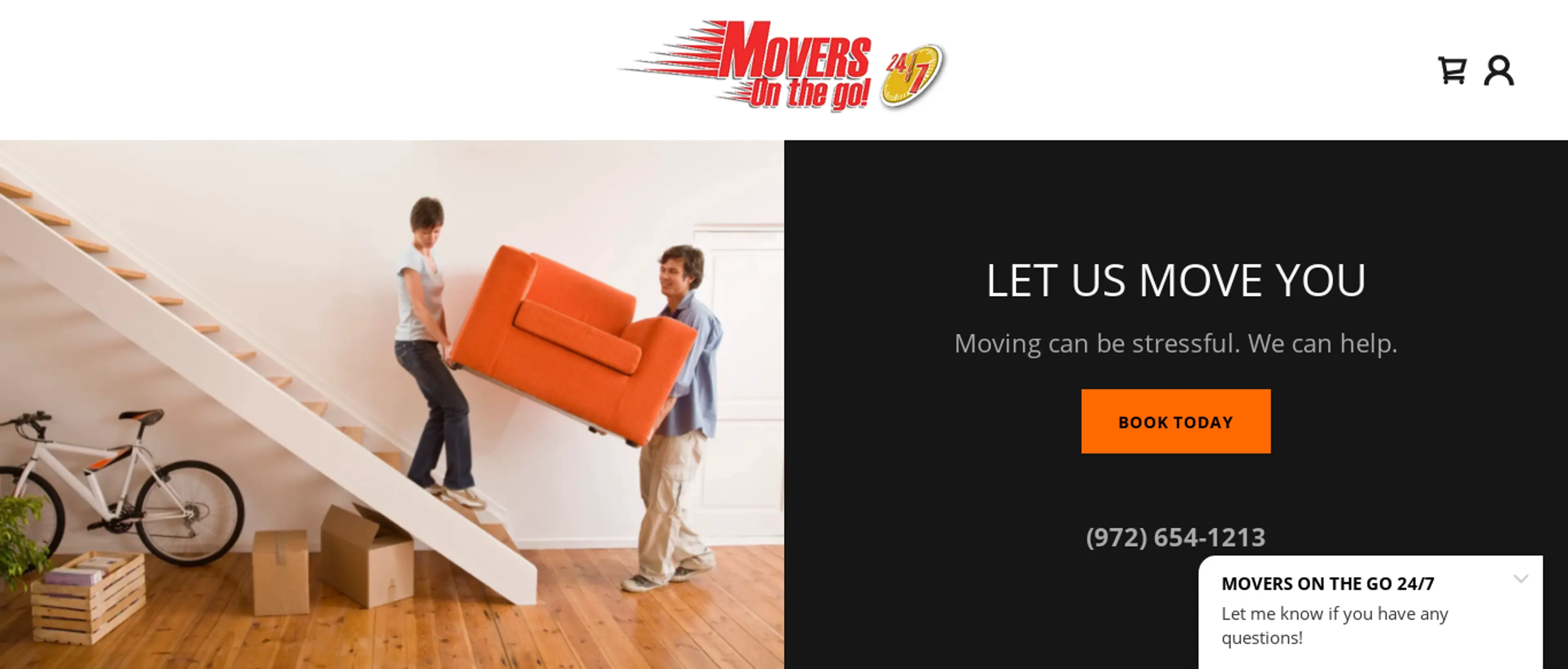 Movers On The Go 24/7 logo