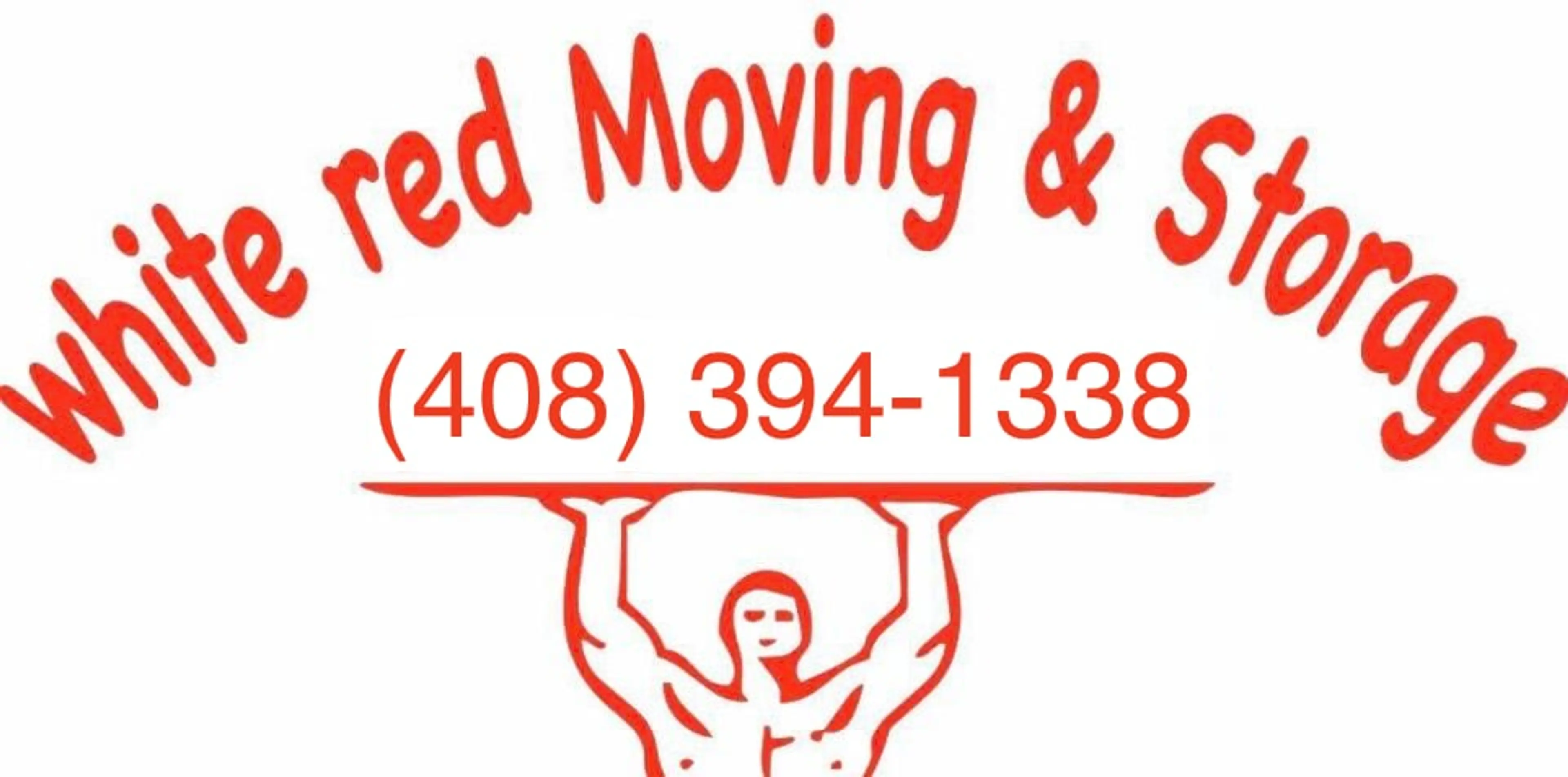 White Red Moving & Storage logo