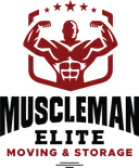 Muscleman Elite Moving & Storage Logo