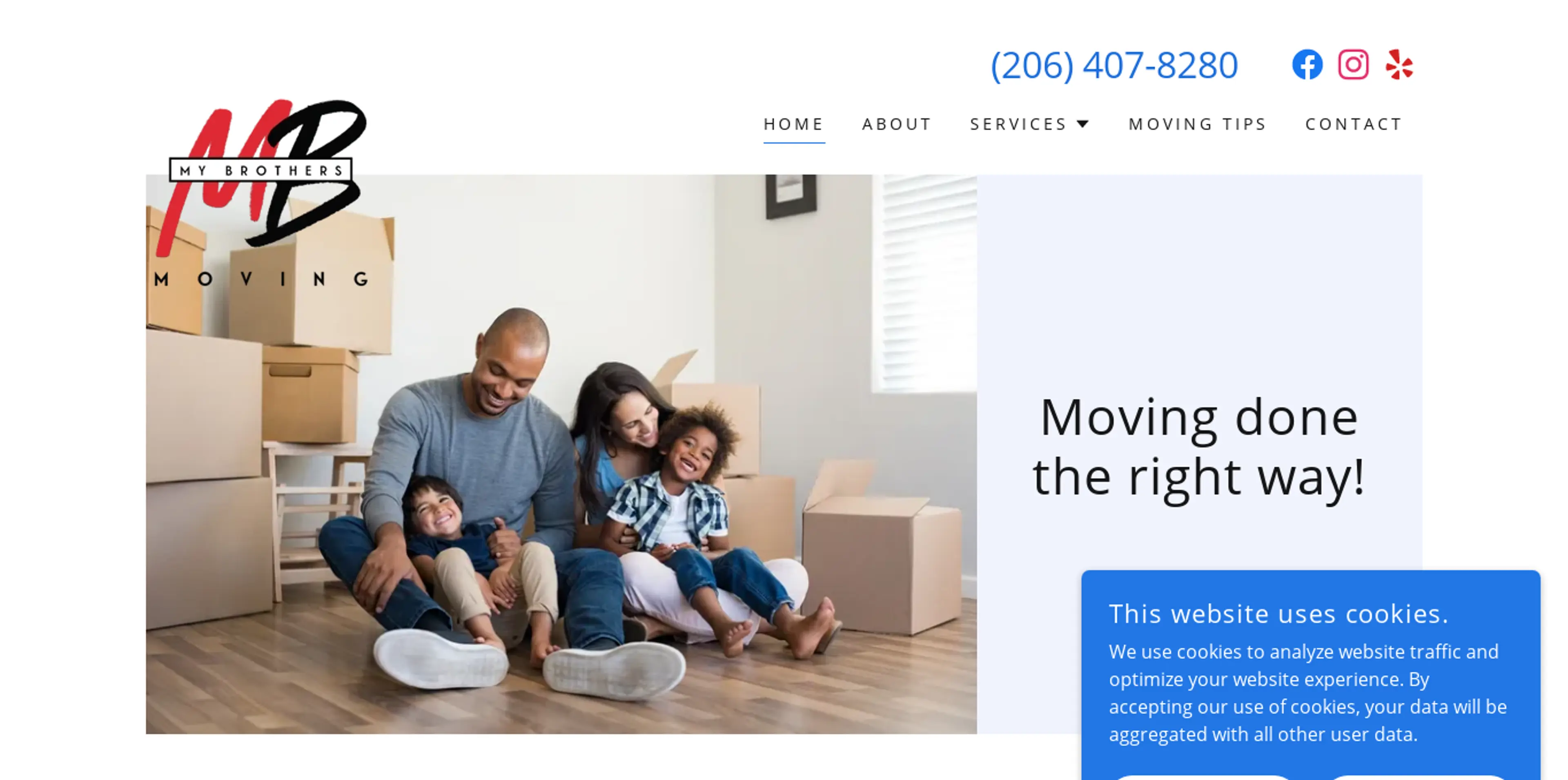 2 Brothers Moving Services logo