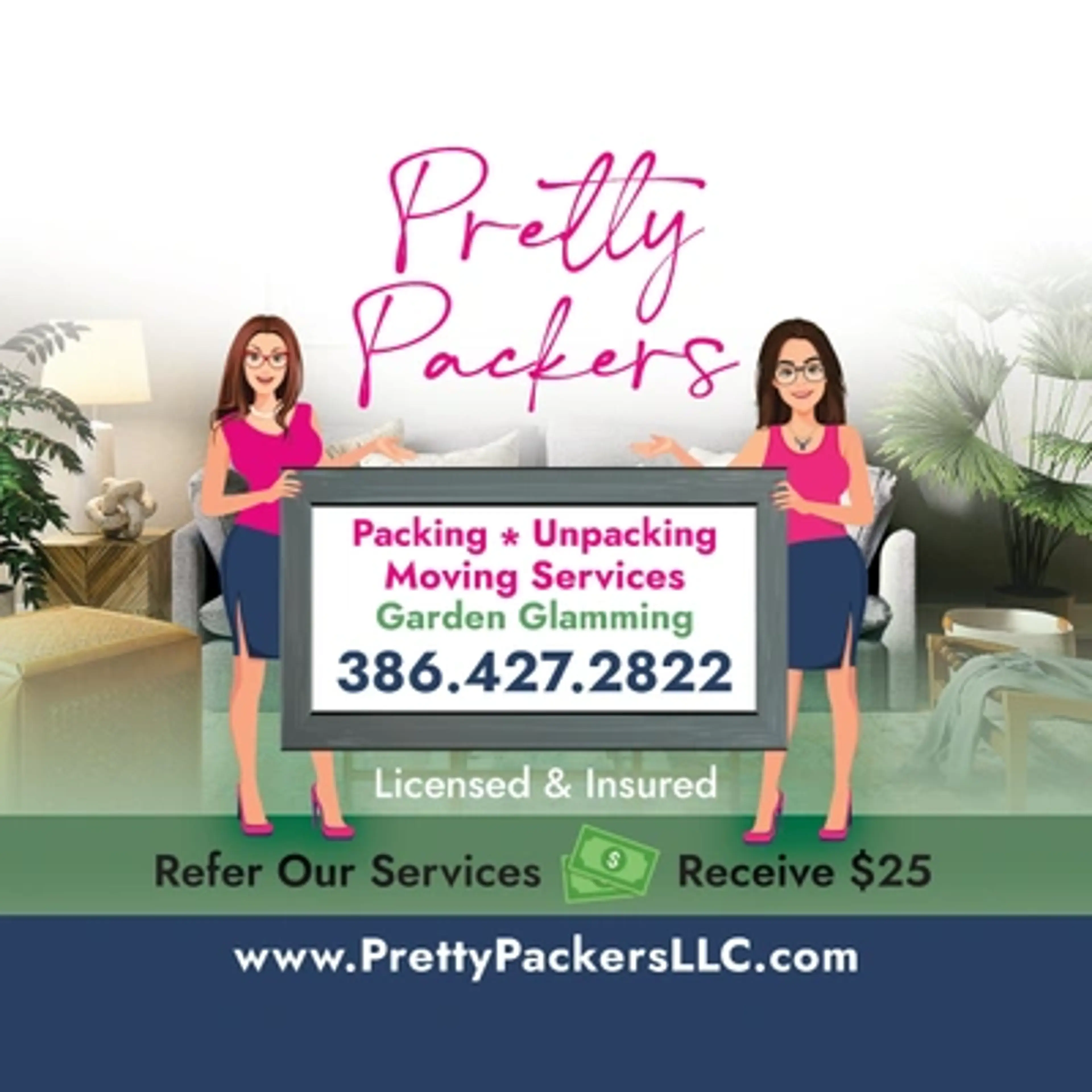 Pretty Packers LLC logo