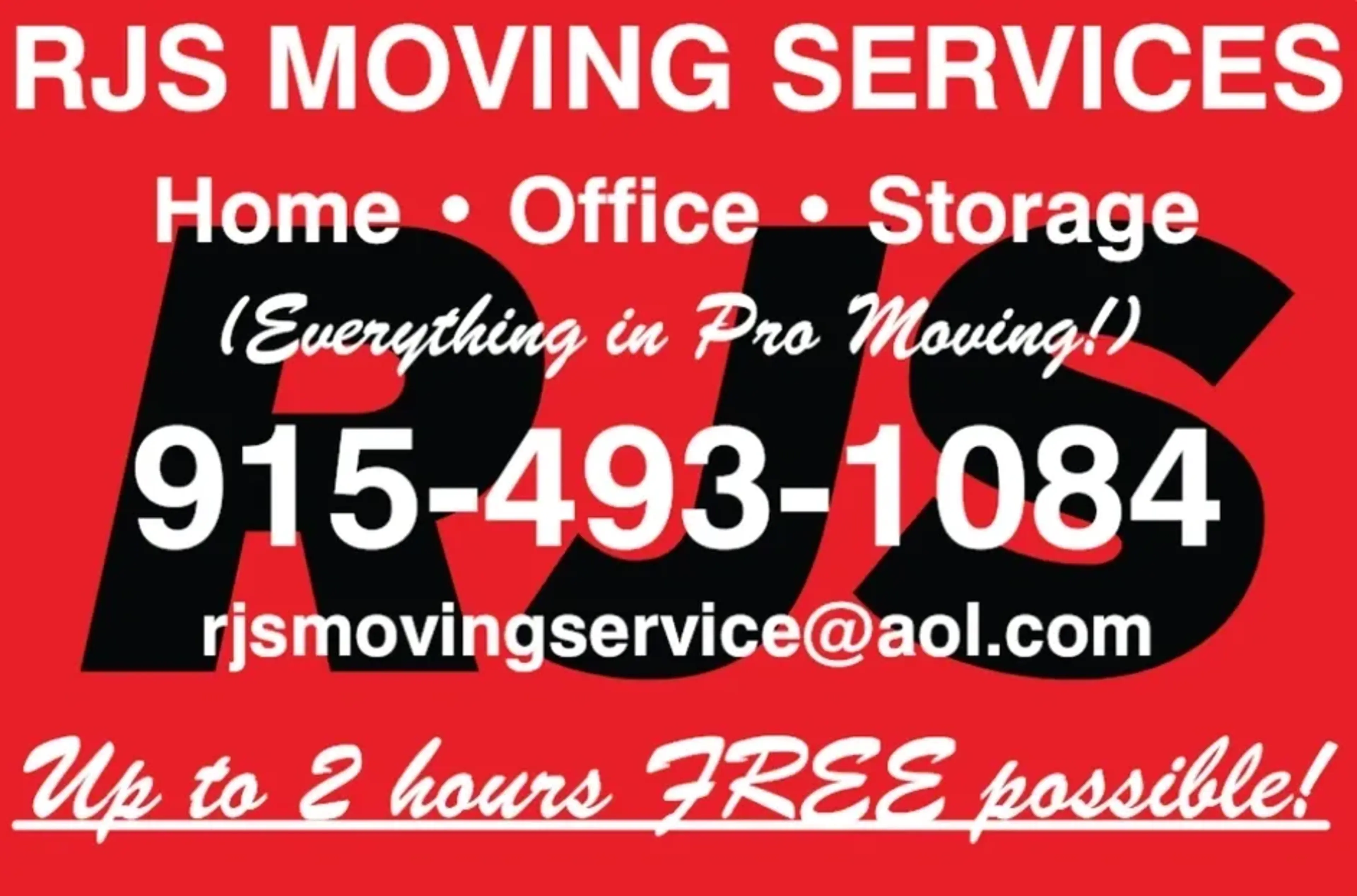 RJS Moving Services logo