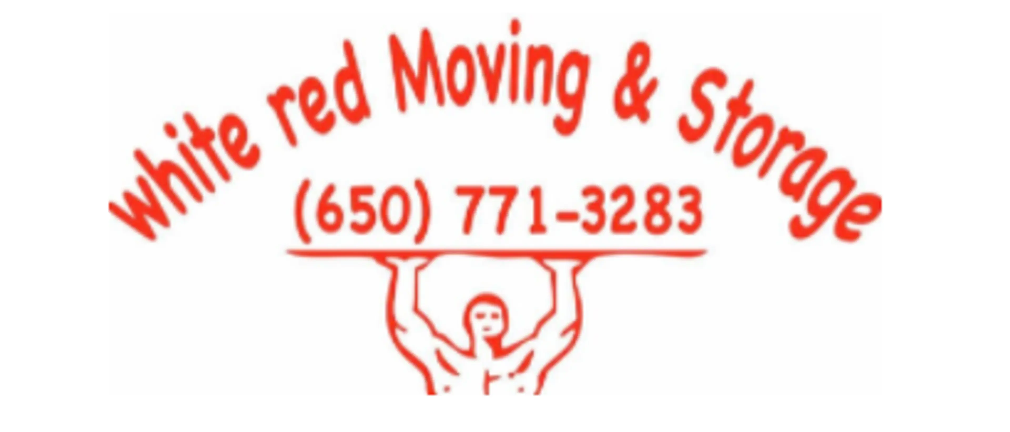 White Red Moving & Storage logo