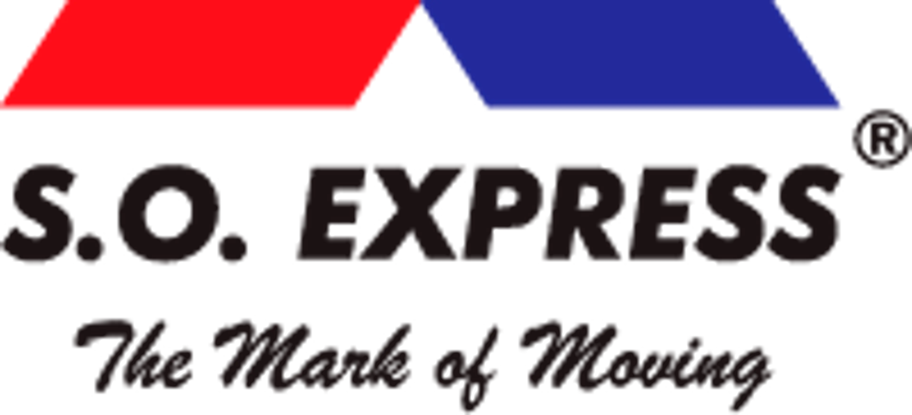 S.O. Express - The Mark of Moving logo