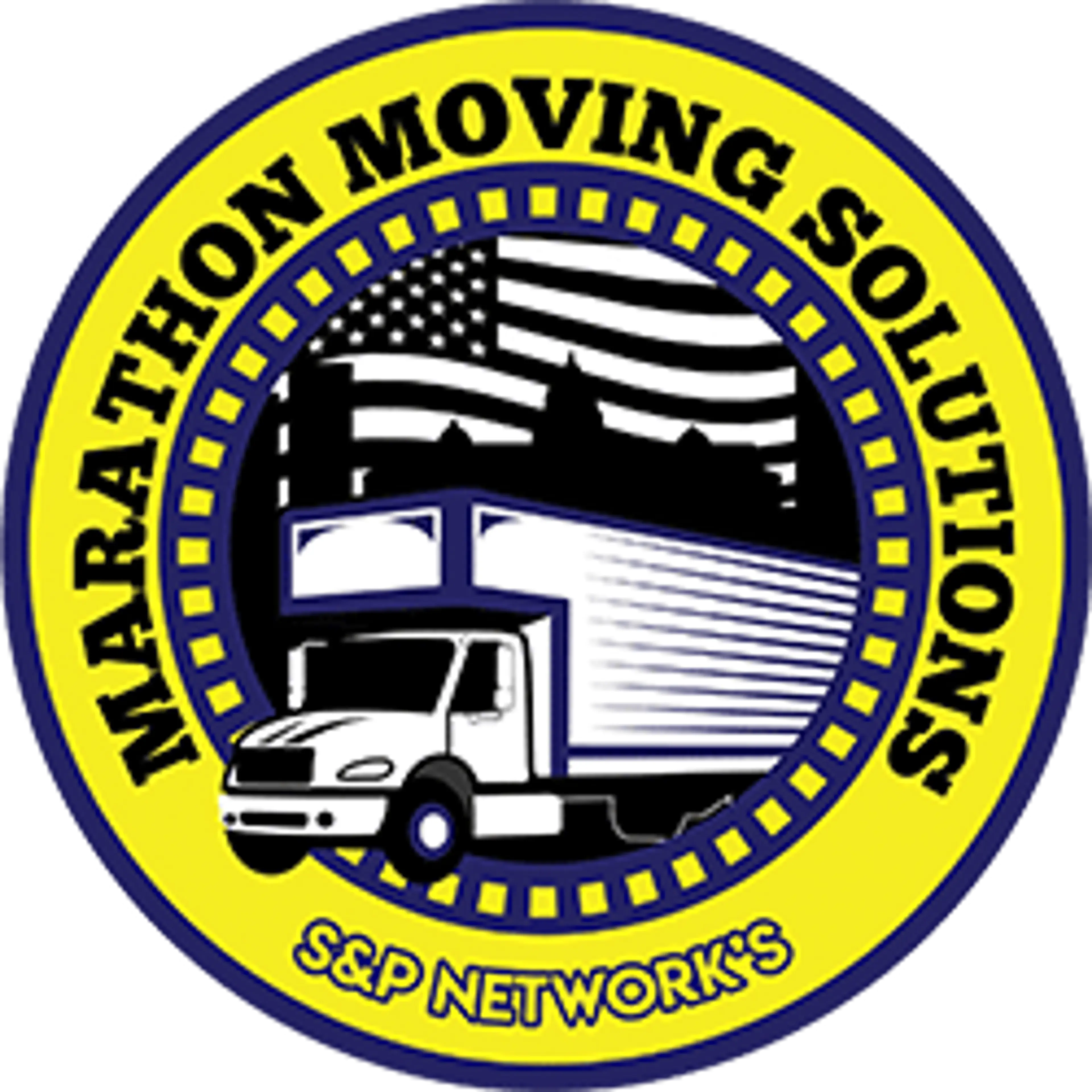 S&P Network's Marathon Moving Solutions logo