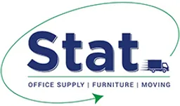 Stat Office Supply Furniture & Moving Logo