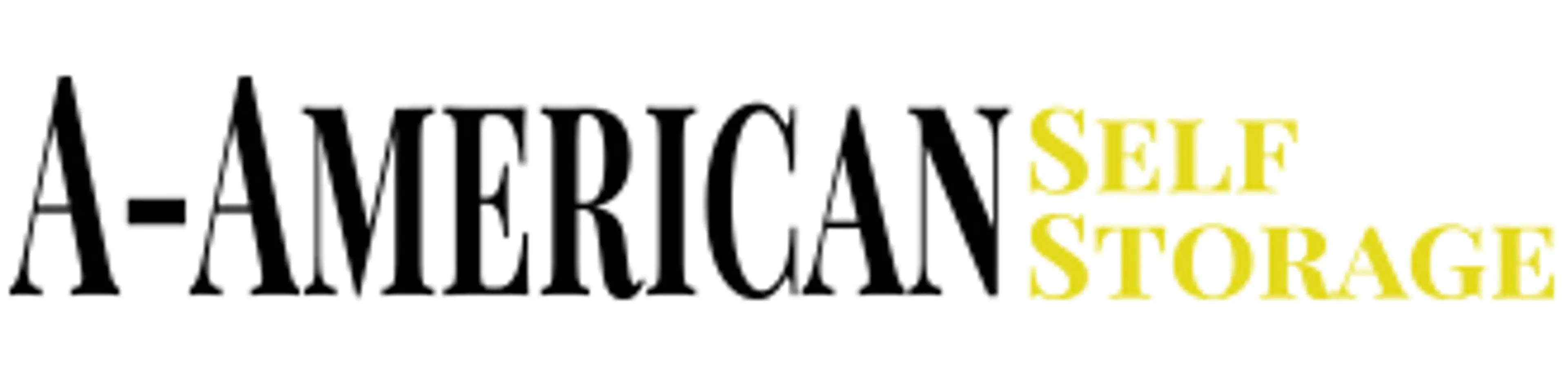 A-American Self Storage logo