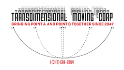 Transdimensional Moving Logo