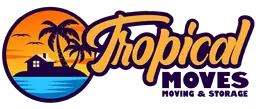 Tropical Moves Moving Company Logo