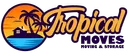 Tropical Moves Moving Company Logo
