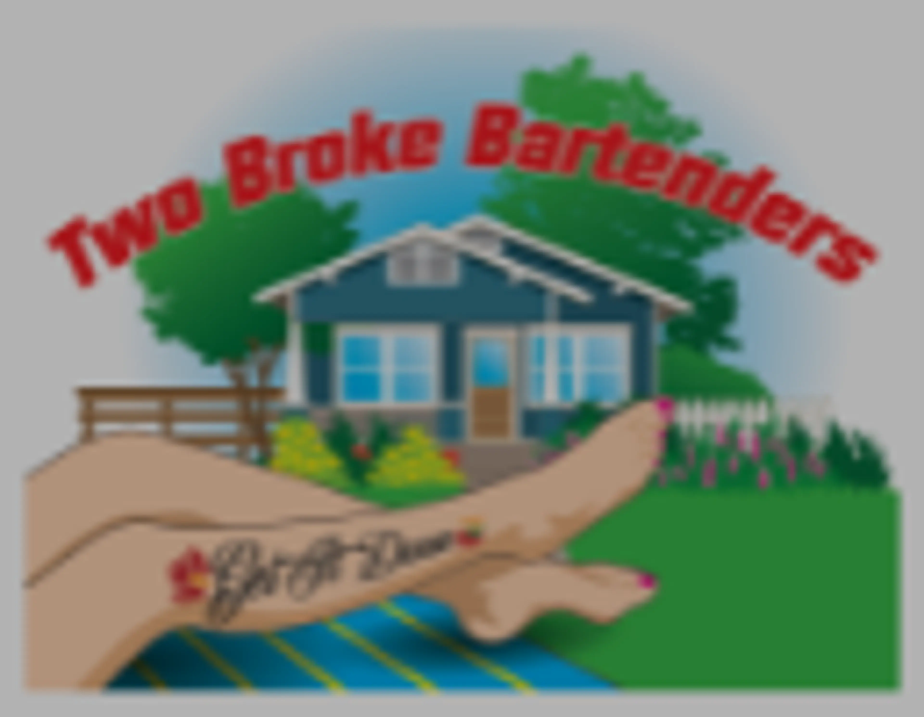 Two Broke Bartenders logo